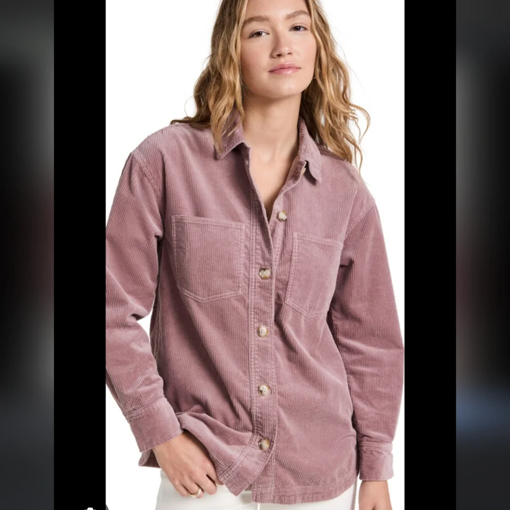 Madewell - Corduroy Kentwood Oversized Shirt Jacket - XS - Picture 5 of 13